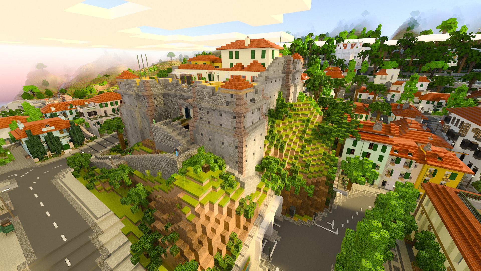Minecraft Bedrock World Madeira in Minecraft Screenshot