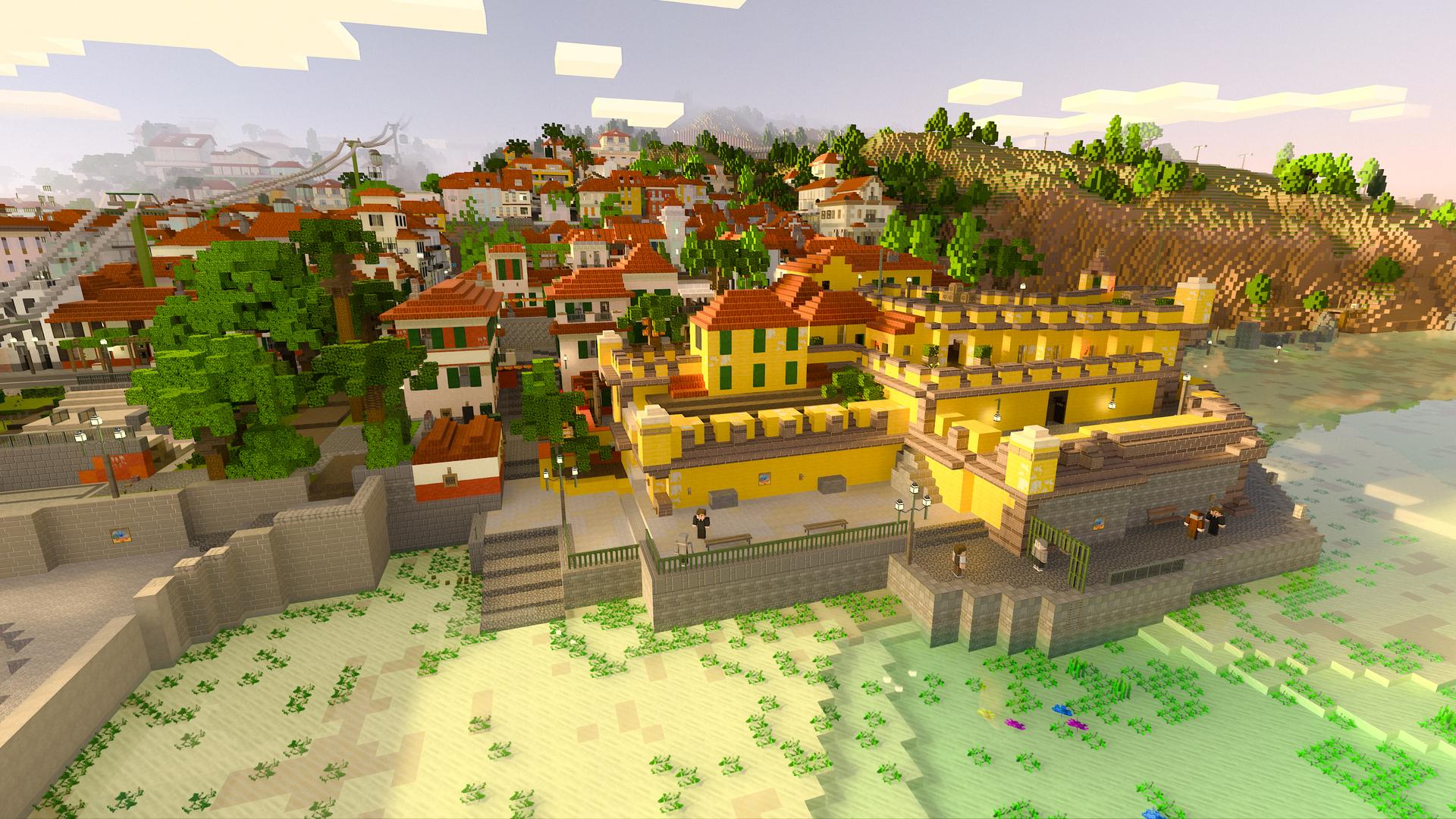Minecraft Bedrock World Madeira in Minecraft Screenshot