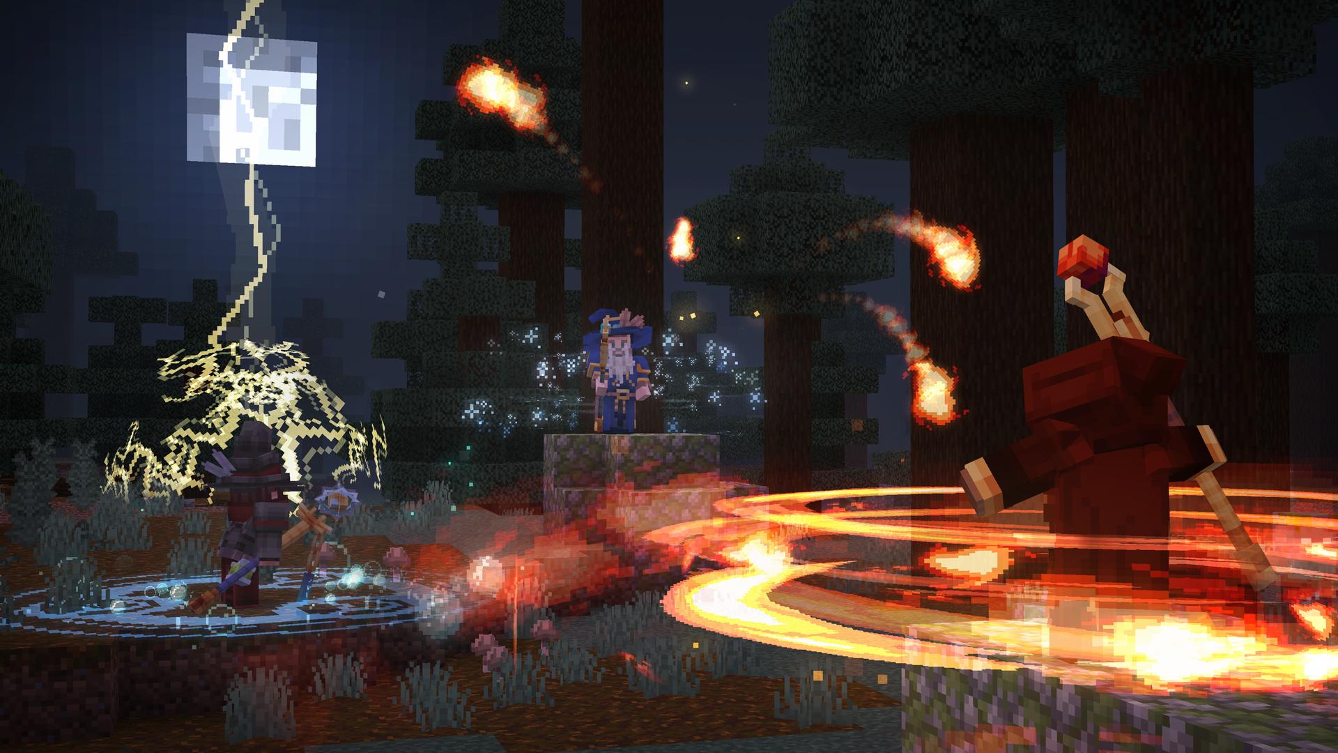 Minecraft Bedrock Add-On Magic Screenshot