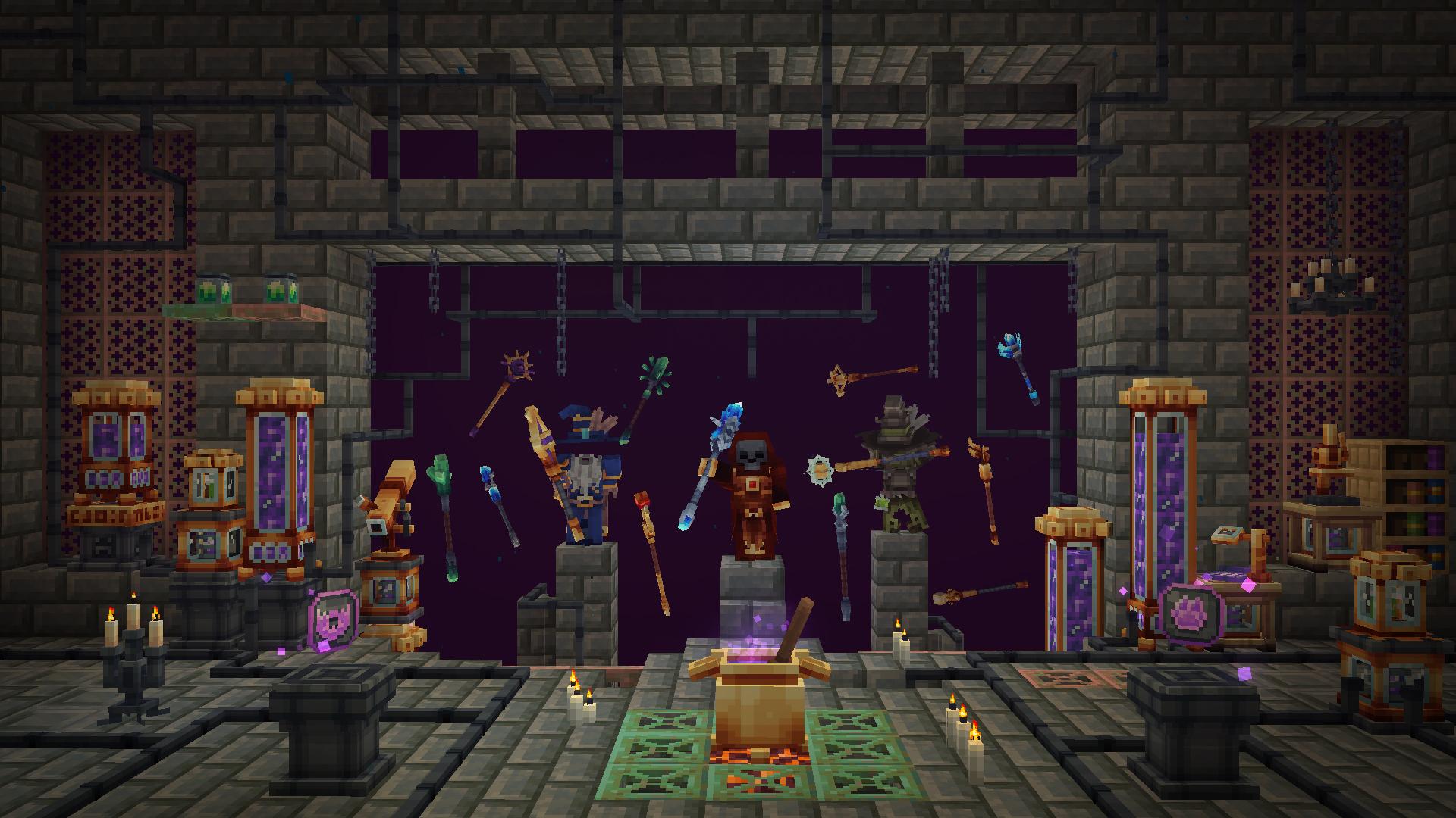Minecraft Bedrock Add-On Magic Screenshot