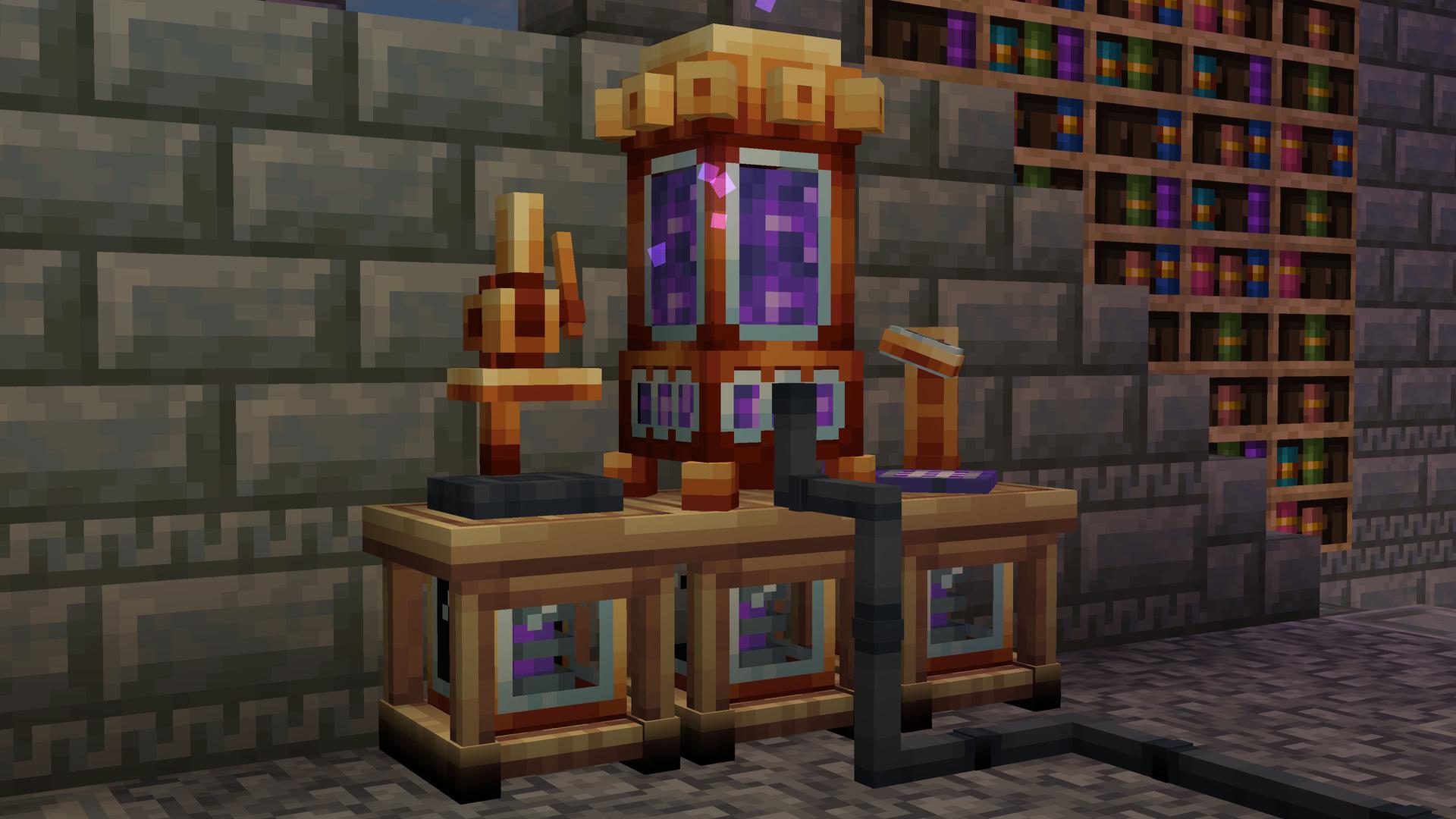 Minecraft Bedrock Add-On Magic Screenshot
