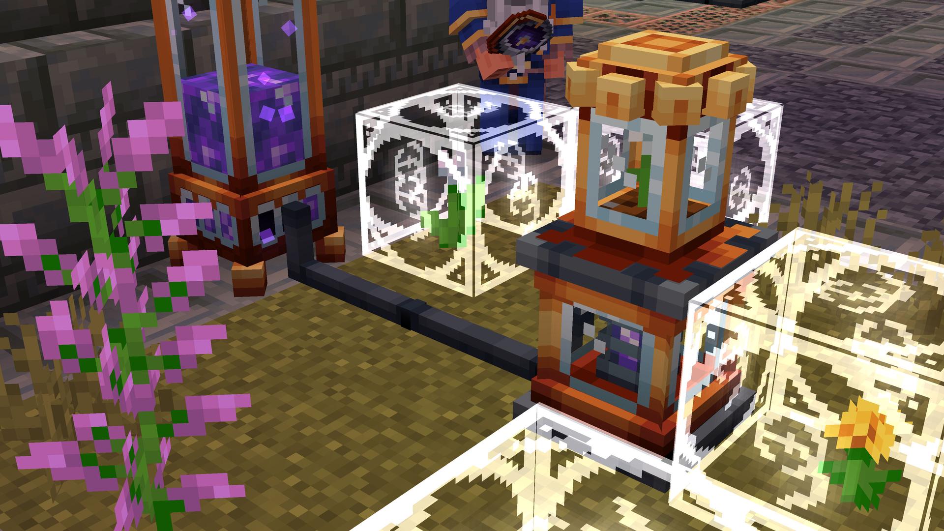 Minecraft Bedrock Add-On Magic Screenshot