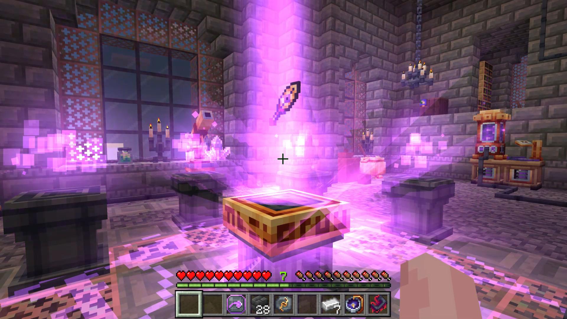 Minecraft Bedrock Add-On Magic Screenshot
