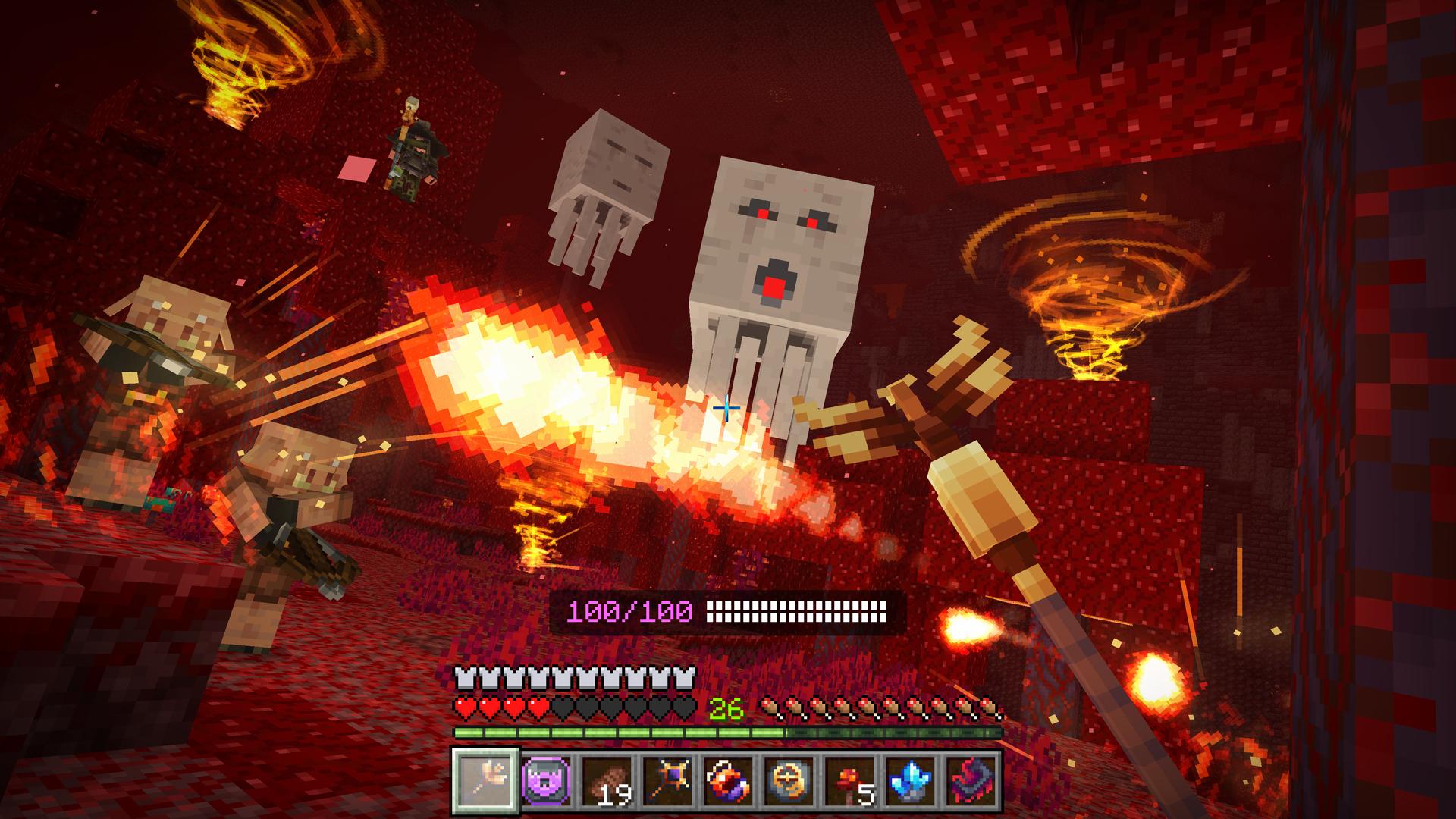Minecraft Bedrock Add-On Magic Screenshot