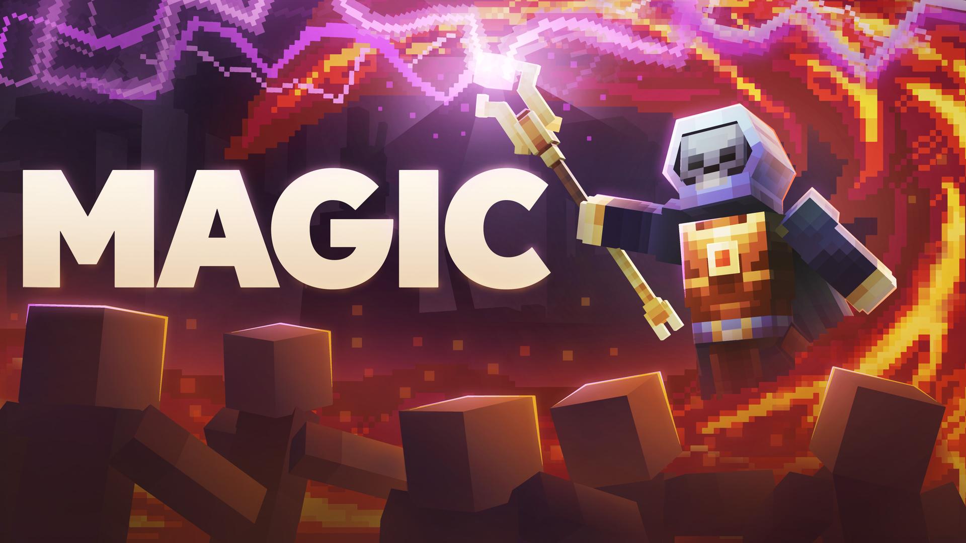 Minecraft Bedrock Add-On Magic Thumbnail