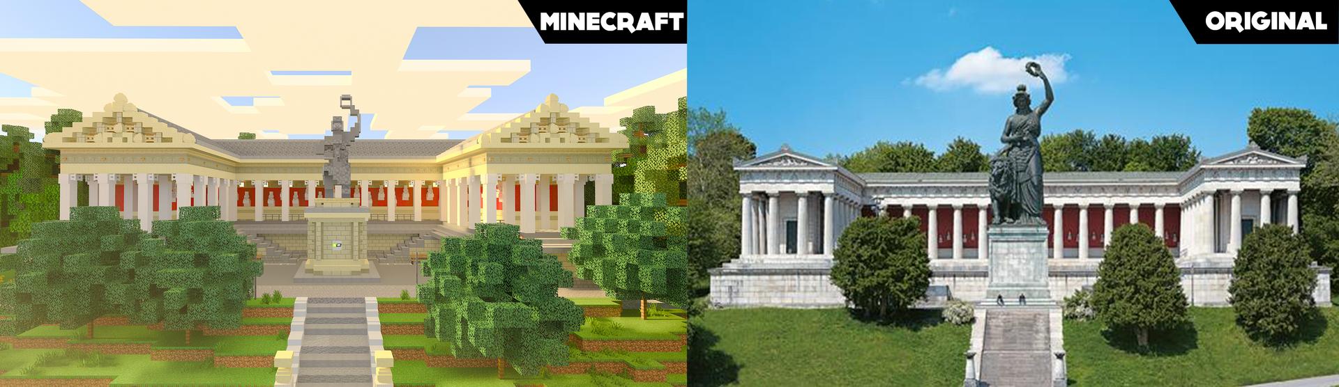 Minecraft Bedrock World Oktoberfest in Minecraft