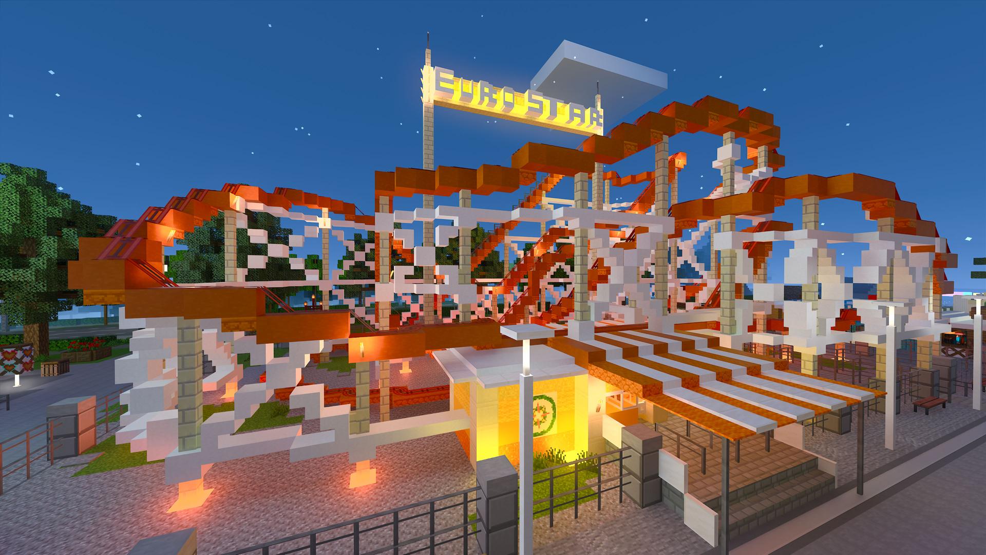 Minecraft Bedrock World Oktoberfest in Minecraft