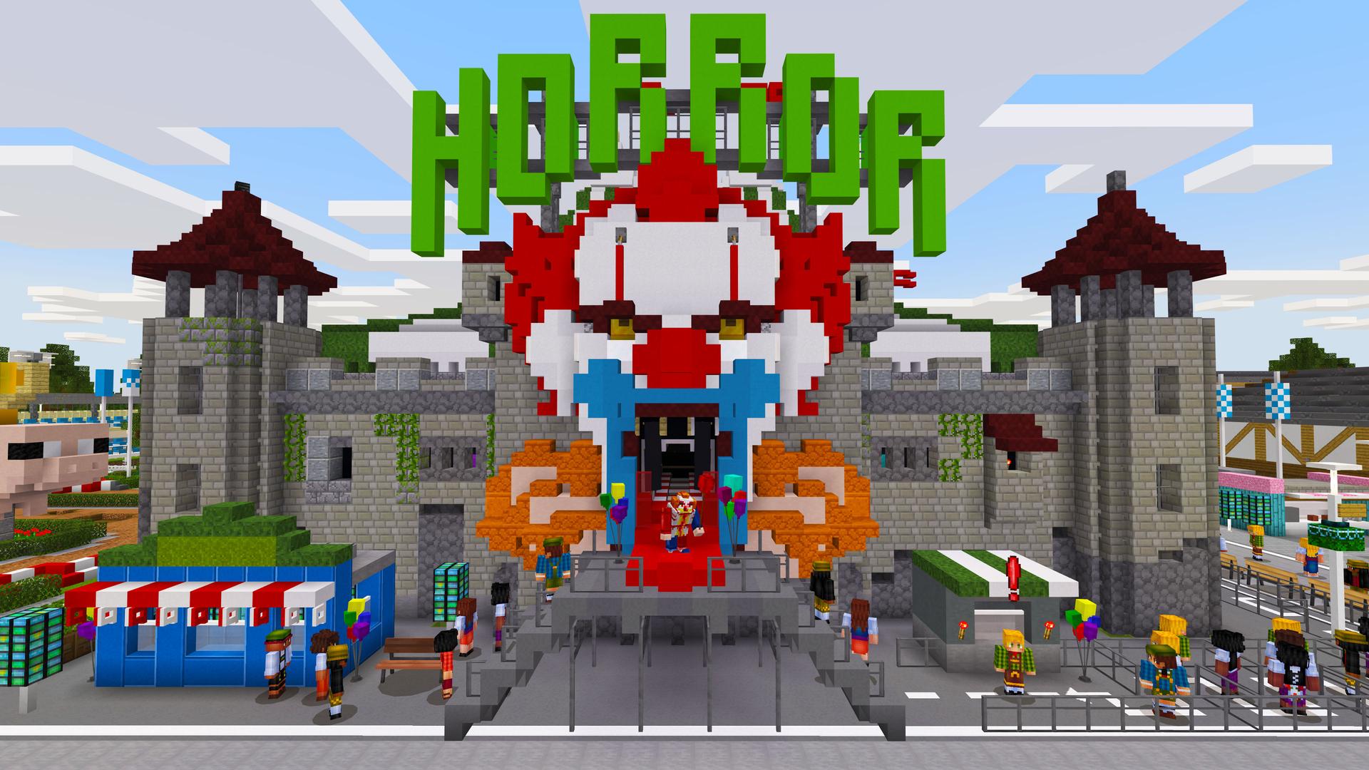 Minecraft Bedrock World Oktoberfest in Minecraft