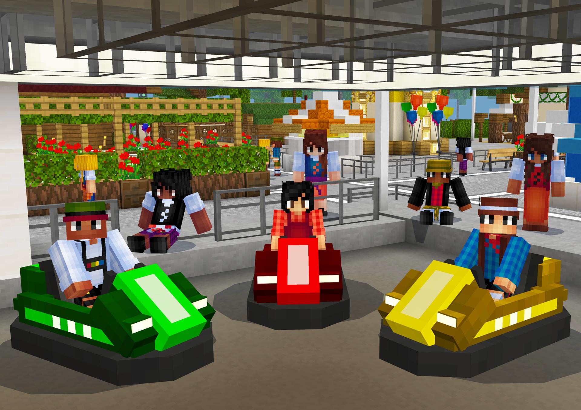 Minecraft Bedrock World Oktoberfest in Minecraft