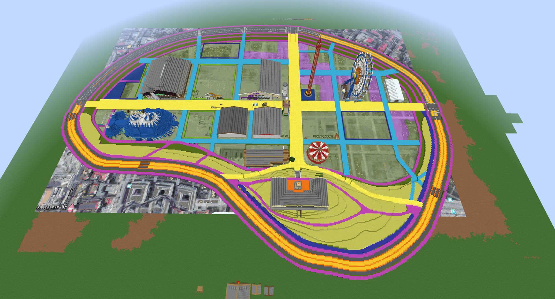 Minecraft Bedrock World Oktoberfest in Minecraft