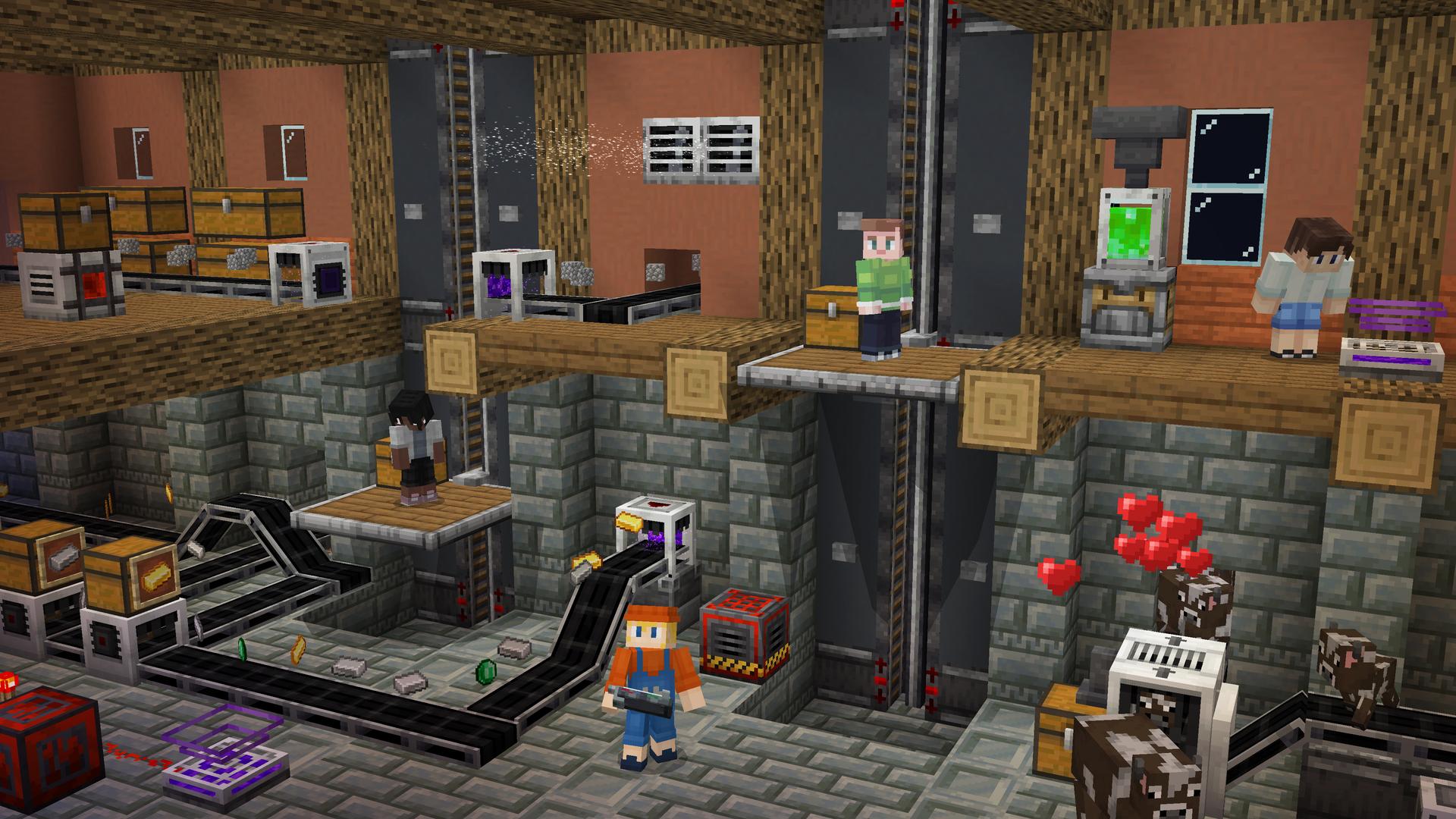 Minecraft Bedrock Add-On Redstone Screenshot