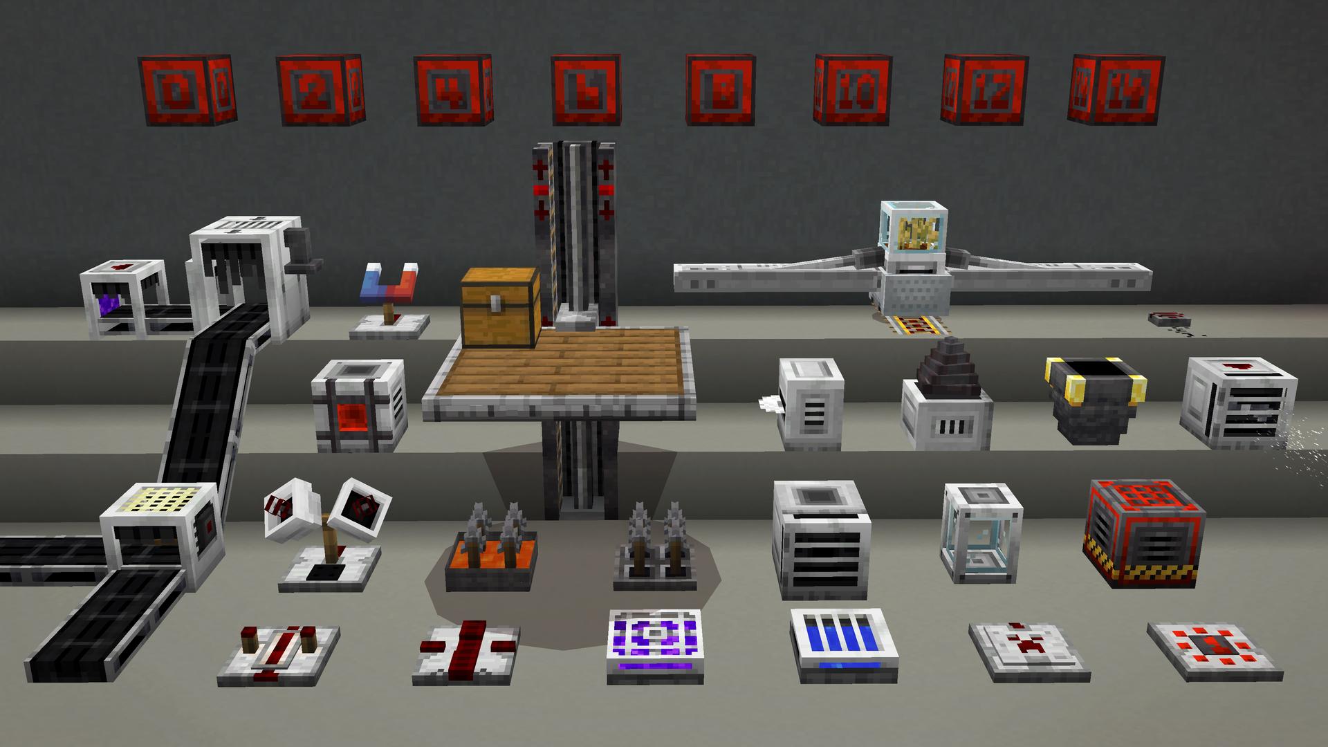 Minecraft Bedrock Add-On Redstone Screenshot