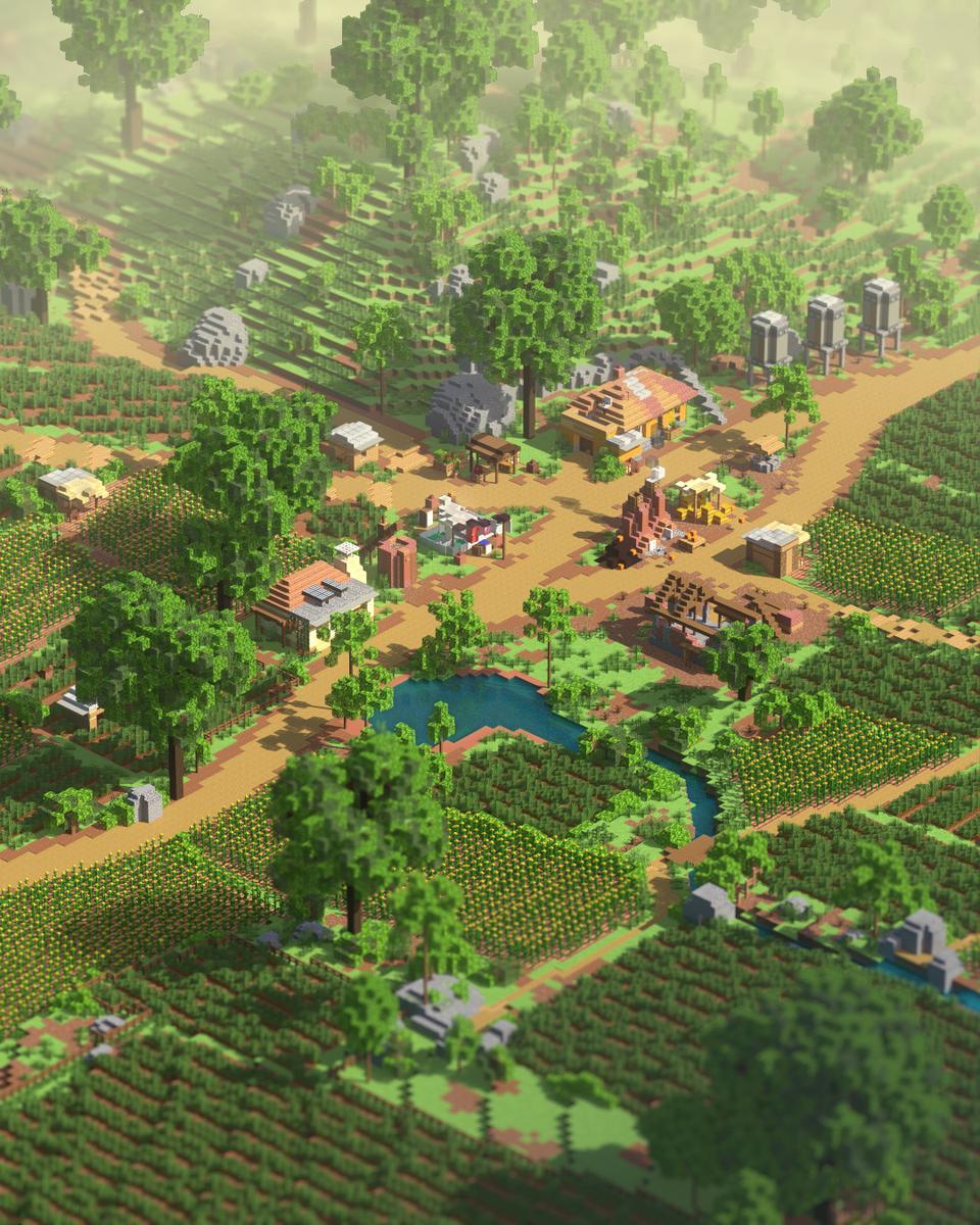 Minecraft Saatguthilfe 2021 in Minecraft Project