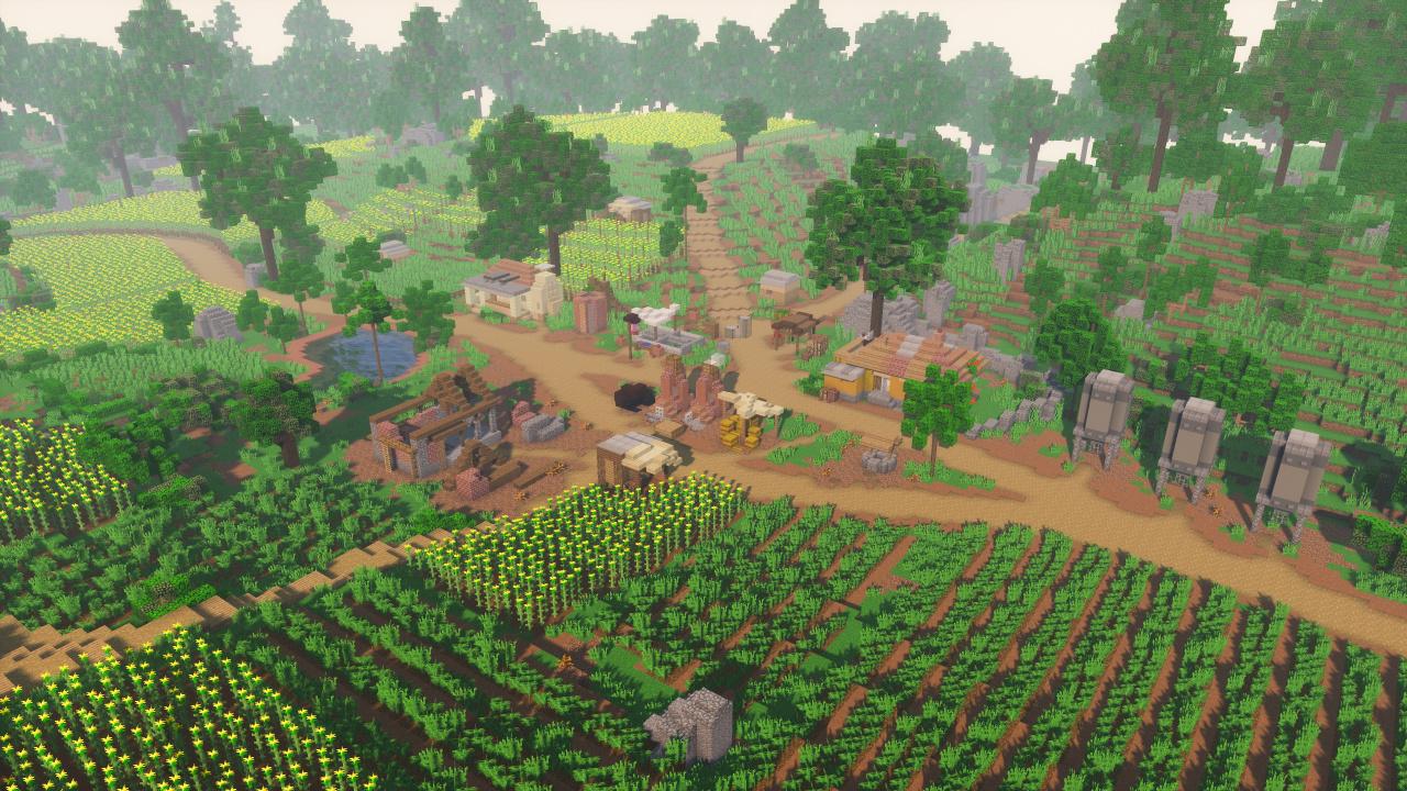 Minecraft Saatguthilfe 2021 in Minecraft Project