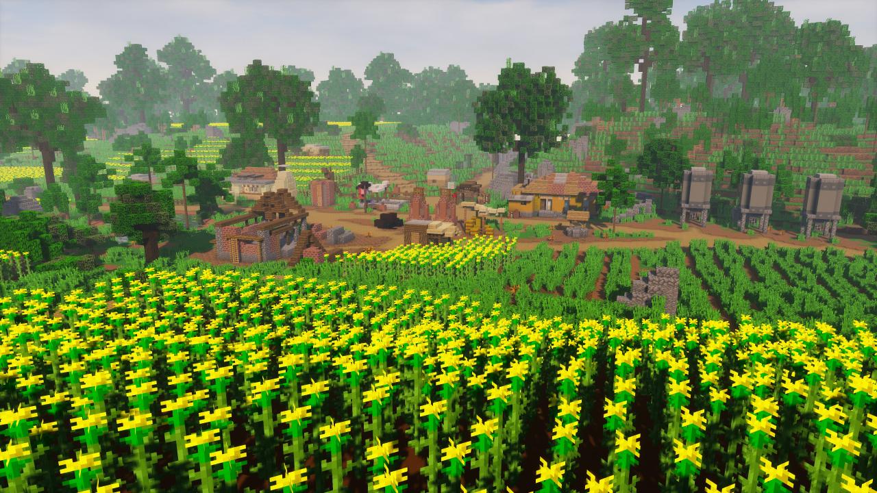 Minecraft Saatguthilfe 2021 in Minecraft Project