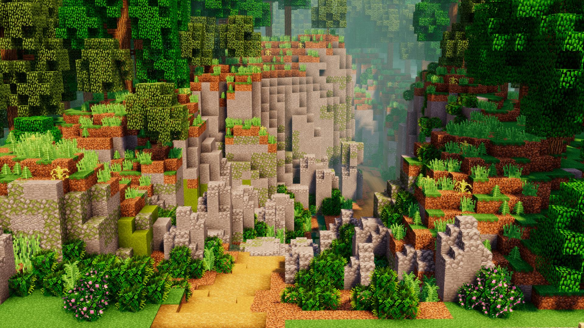 Minecraft Vulkaneifel in Minecraft Project with Gerolsteiner