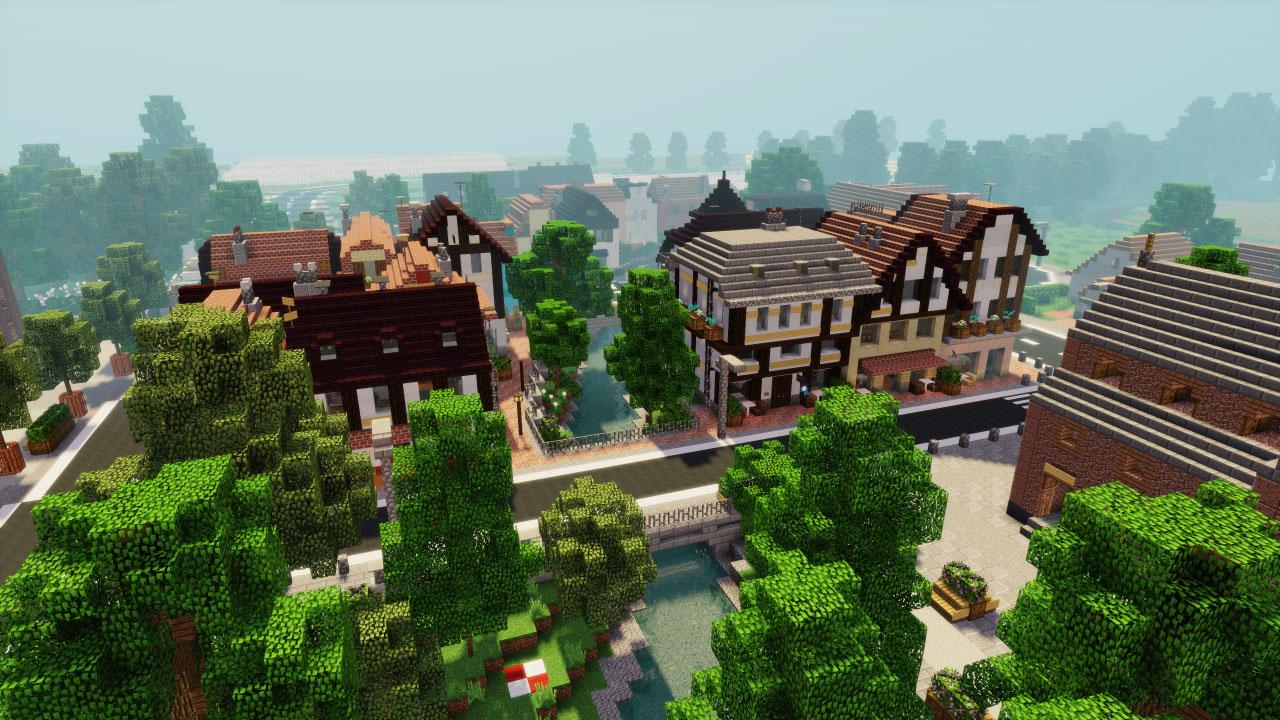 Minecraft Vulkaneifel in Minecraft Project with Gerolsteiner