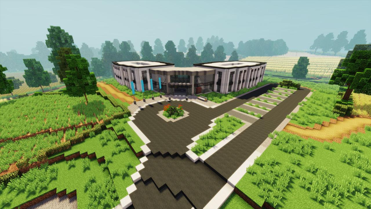 Minecraft Vulkaneifel in Minecraft Project with Gerolsteiner