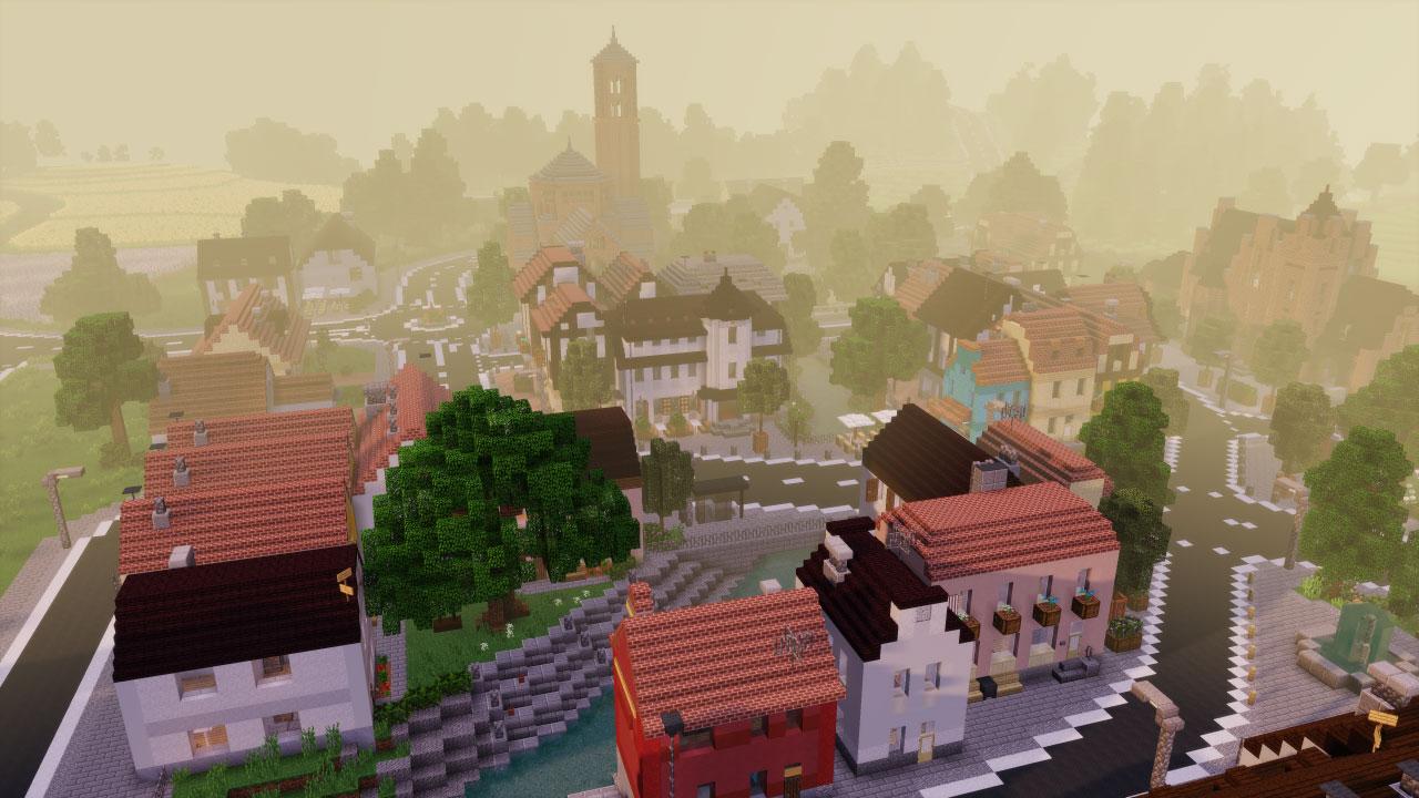 Minecraft Vulkaneifel in Minecraft Project with Gerolsteiner