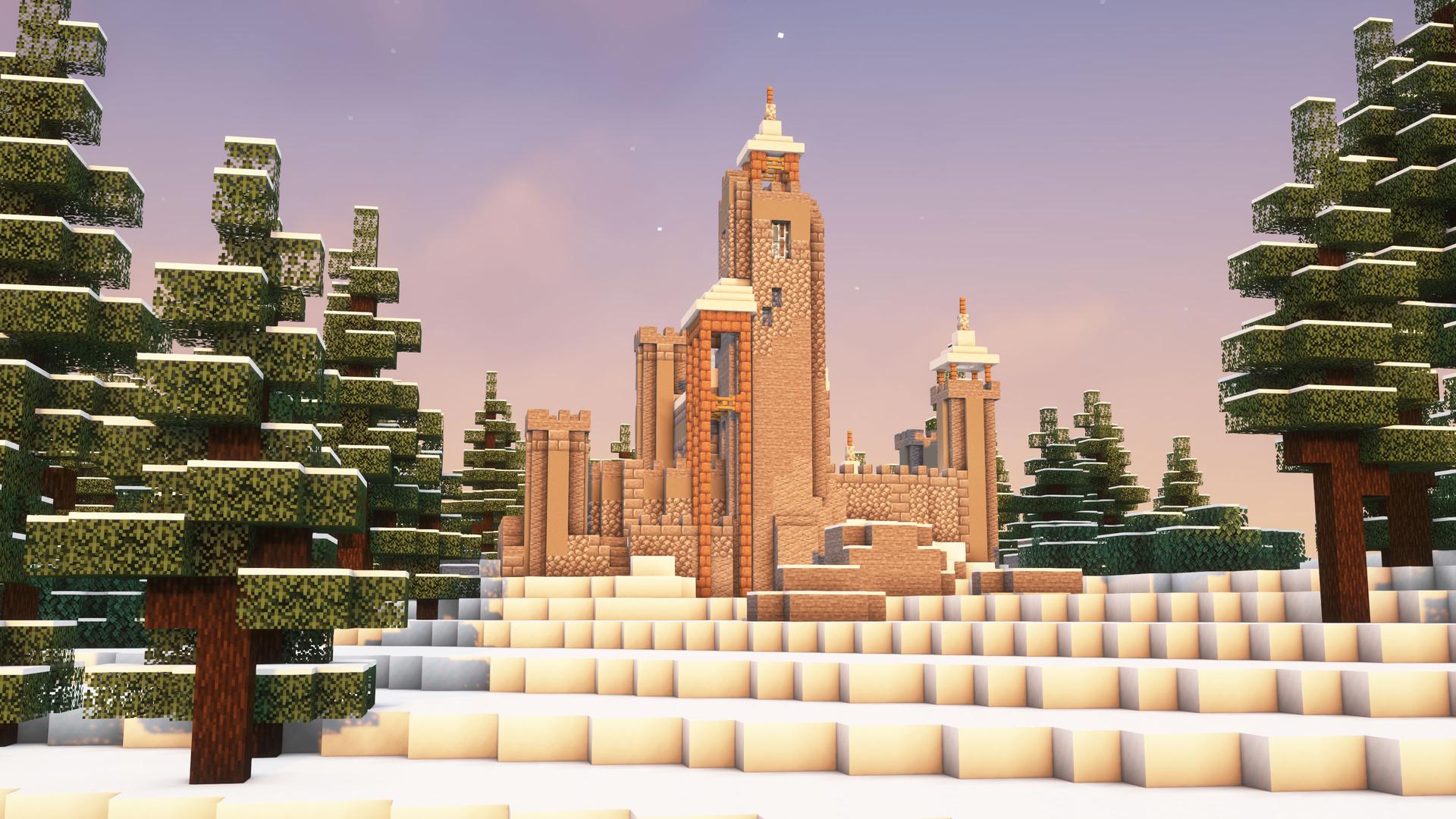 The Secret World of Santa Claus in Minecraft Project