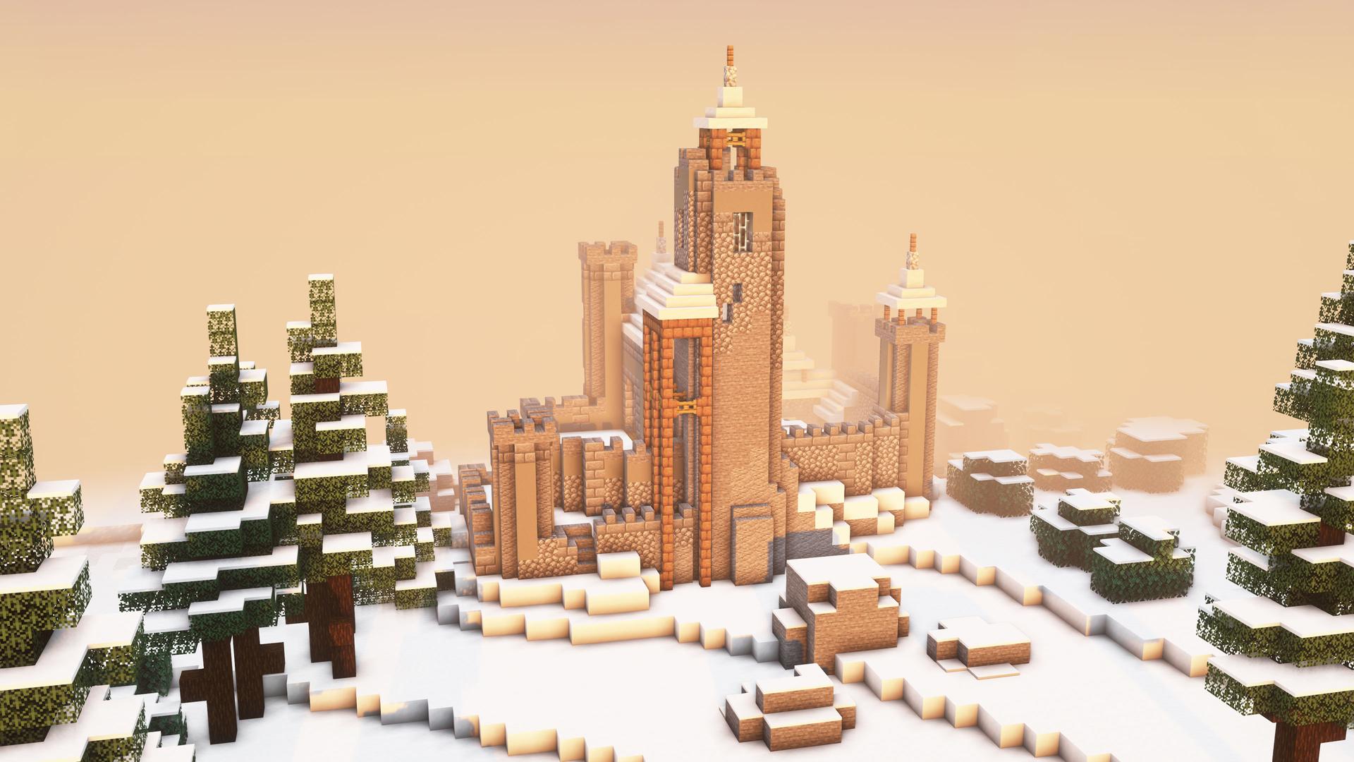 The Secret World of Santa Claus in Minecraft Project