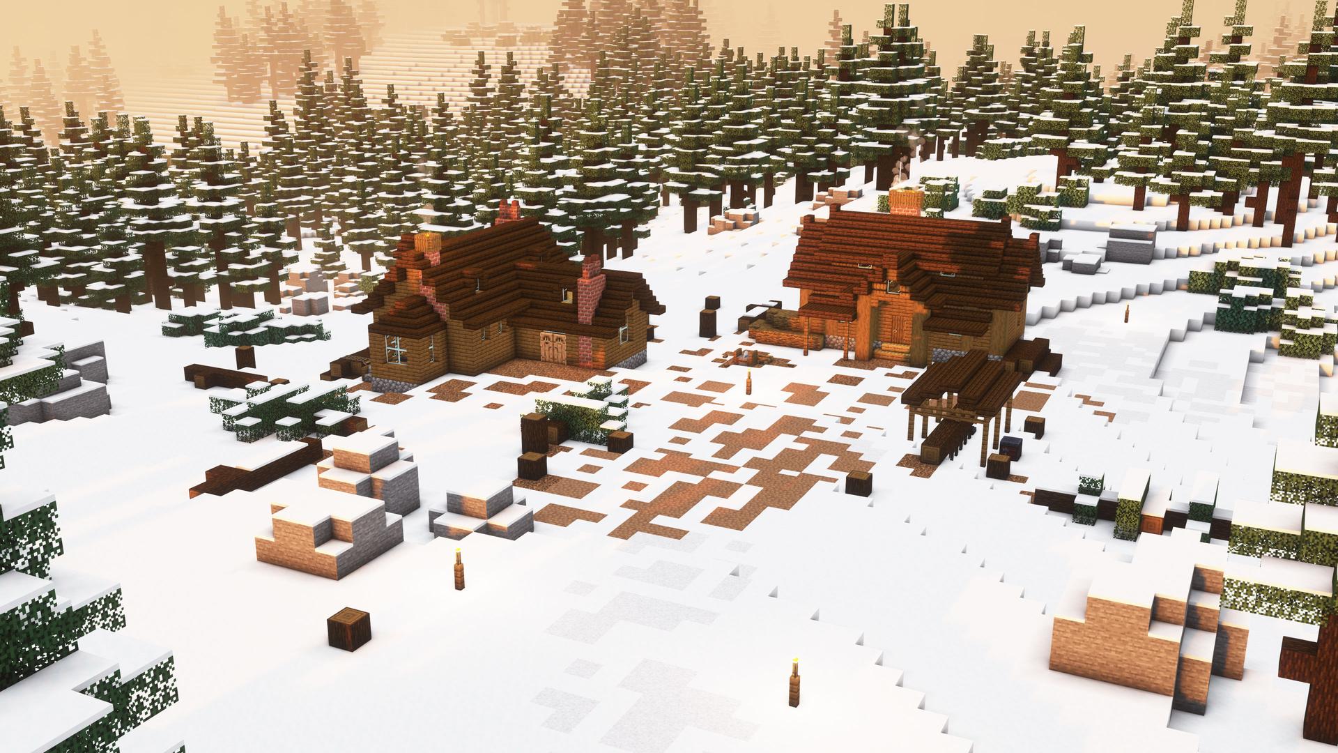 The Secret World of Santa Claus in Minecraft Project