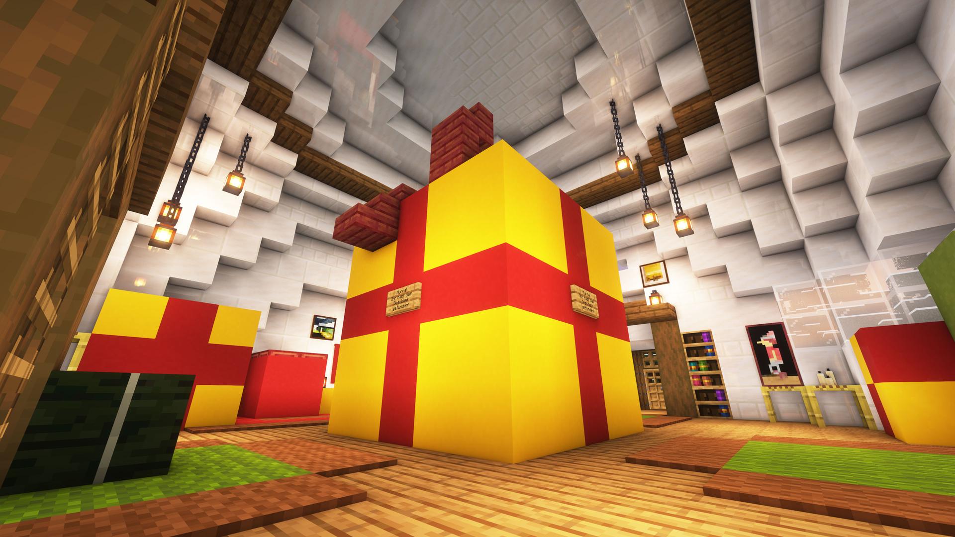 The Secret World of Santa Claus in Minecraft Project