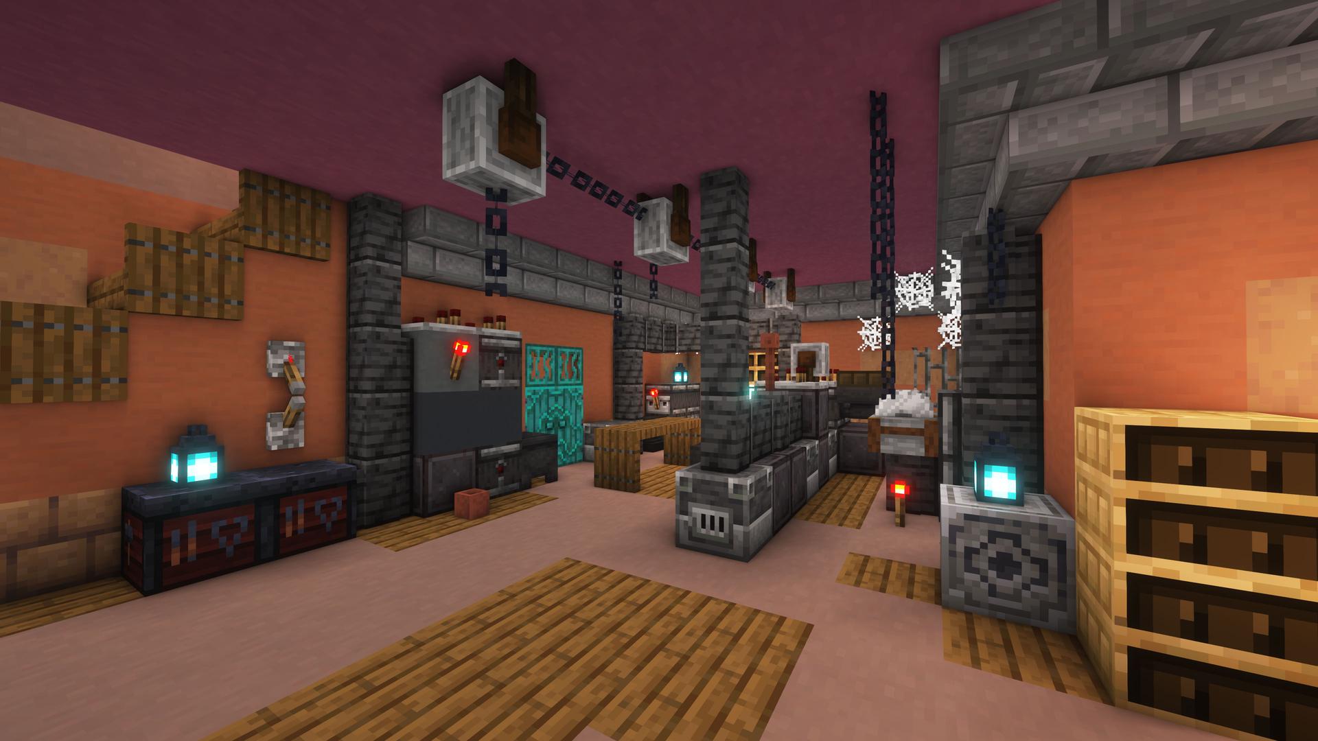 The Secret World of Santa Claus in Minecraft Project