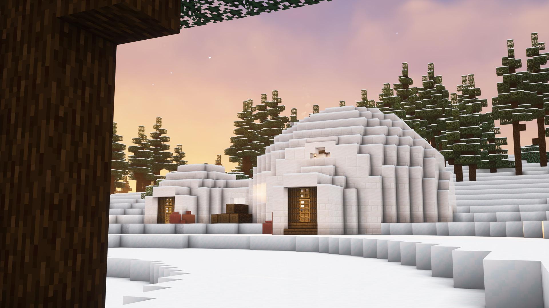The Secret World of Santa Claus in Minecraft Project