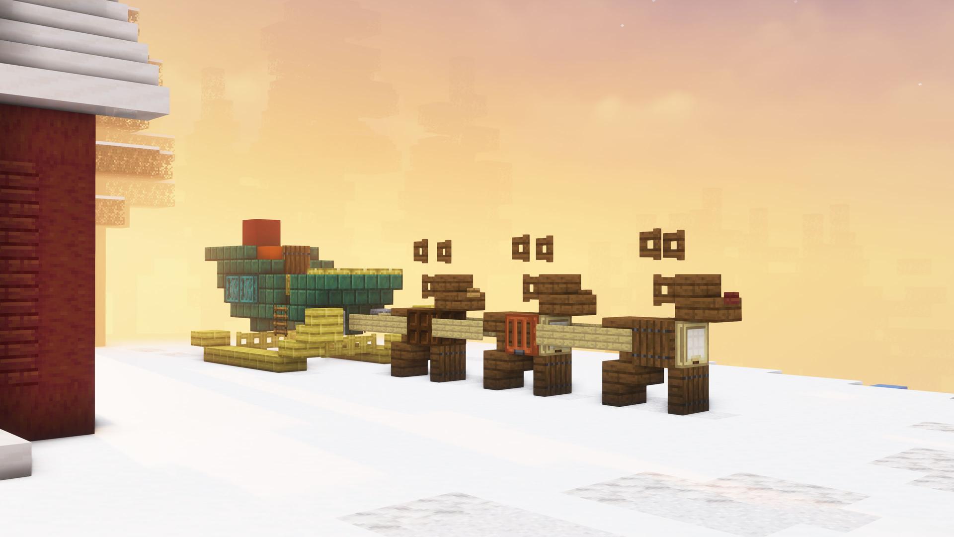 The Secret World of Santa Claus in Minecraft Project