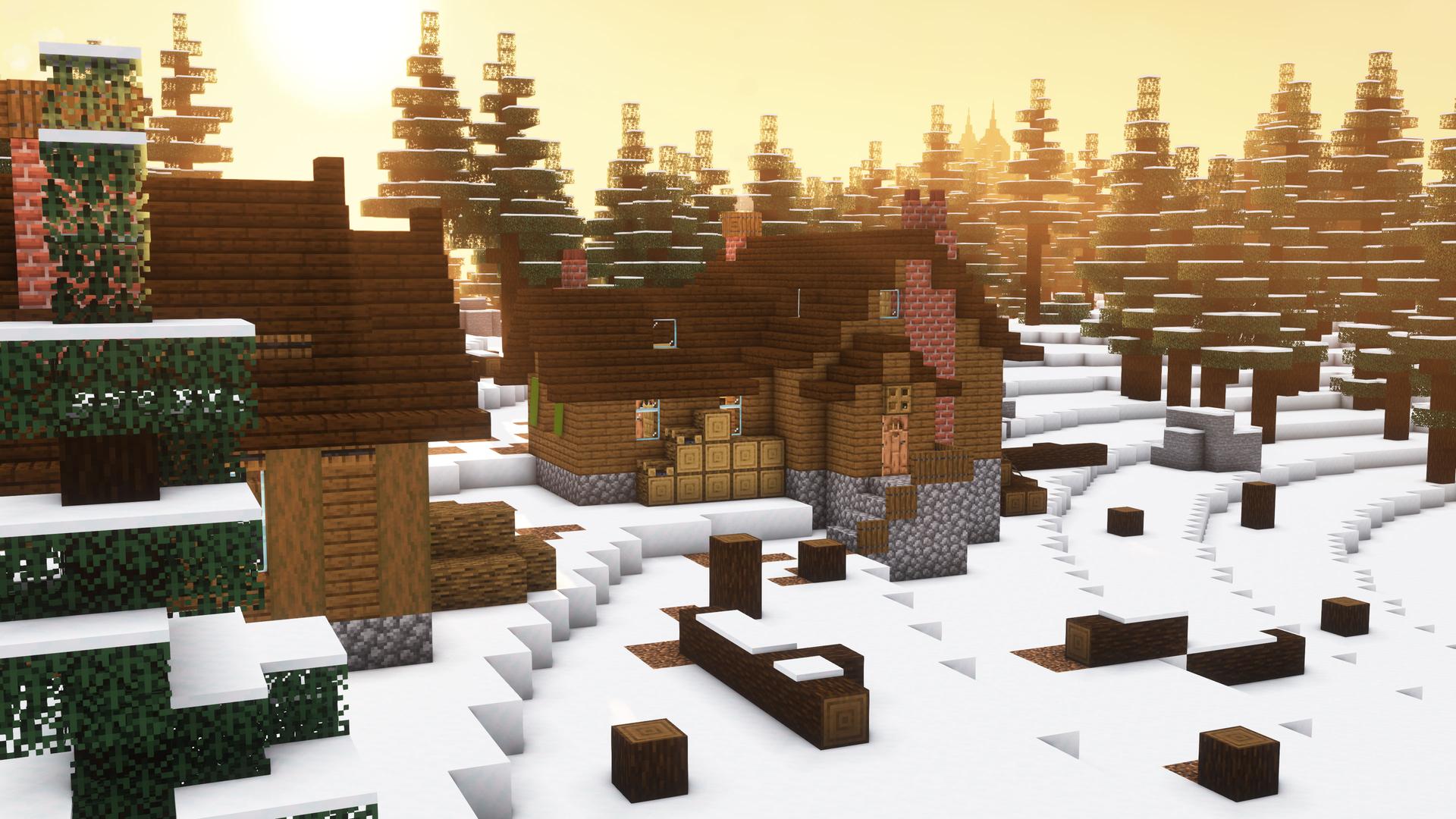 The Secret World of Santa Claus in Minecraft Project
